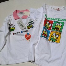 *未使用*けろけろけろっぴ*ケロッピ*かえる*ポロシャツ*Tシャツ*シャツ*女の子*110*ピンク*日本製*昭和レトロ*当時物*希少*1990年*サンリオ_画像10