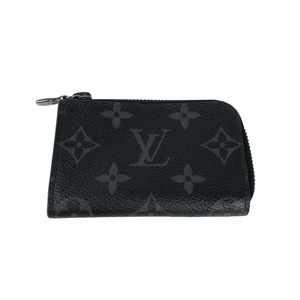 ルイ・ヴィトン LOUIS VUITTON ポルトモネ・ジュール M63356 モノグラム エクリプス コインケース メンズ 中古