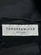 新品 トゥモローランド 9分丈 くるぶし丈 スラックス パンツ ロールアップ　　TOMORROWLAND ビジネス カジュアル ロングシーズン 柳7783_画像3