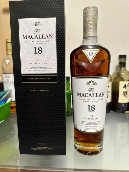 マッカラン18年 MACALLAN マッカラン18年 スコッチウイスキー 箱付き