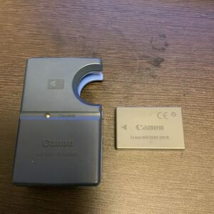 【送料無料】キヤノン Canon デジカメ　充電器(CB-2LS)＆バッテリーセット(NB-1LH)