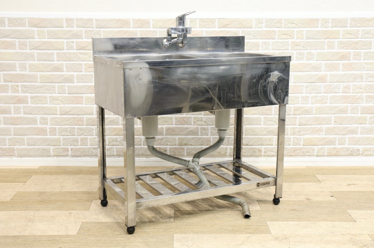 ヤフオク! -「業務用 二槽シンク」の落札相場・落札価格