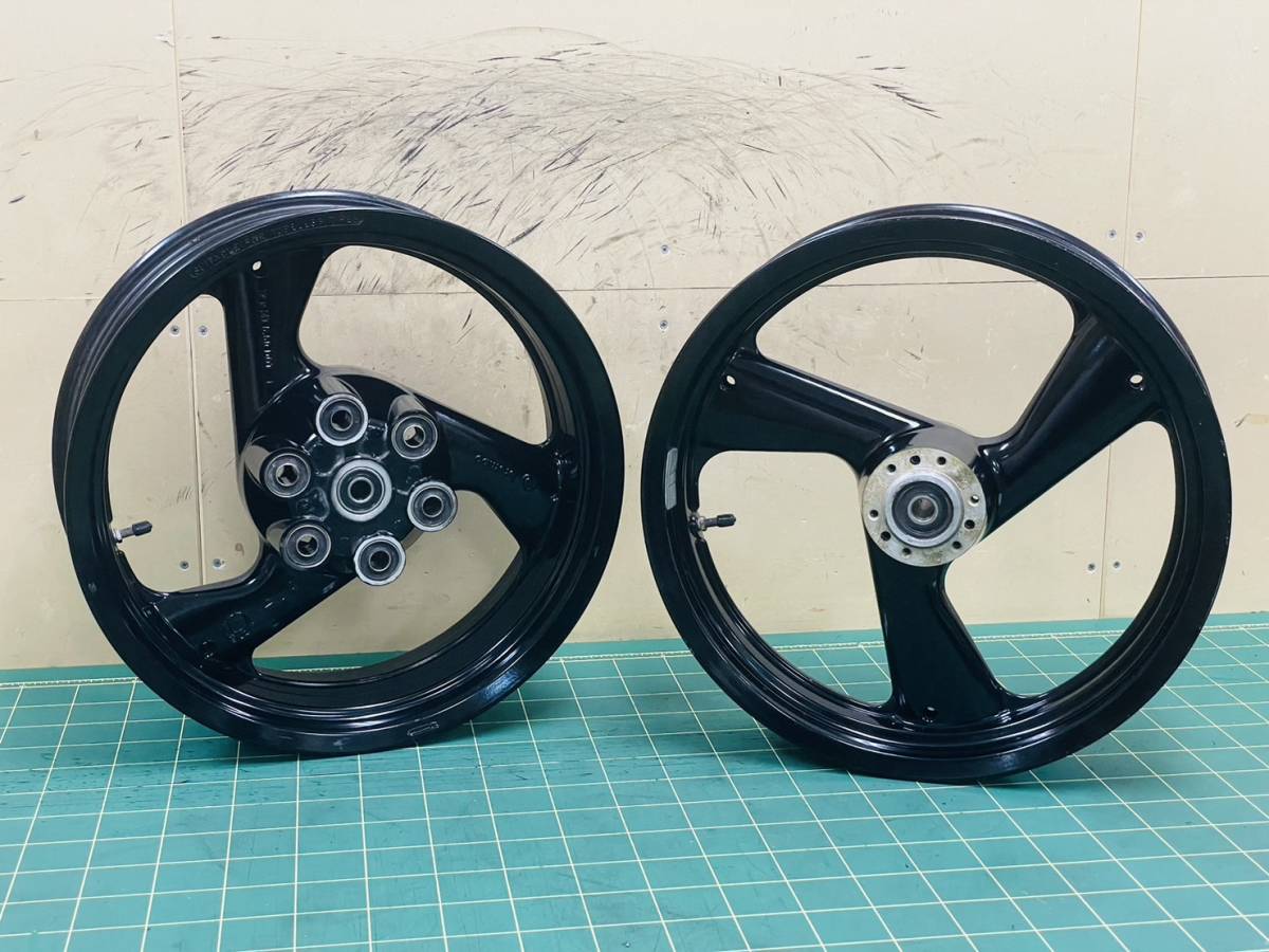 あすつく】 ドゥカティ 900SS 900SL ホイールセット 純正 ブラック