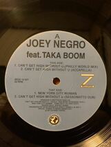 ★1997★Joey Negro Featuring Taka Boom / Can’t Get High Without U , New York City Woman ★ David Morales Frankie Knuckles Blaze_画像1