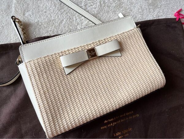 ケイトスペード Kate Spade ストローバッグ