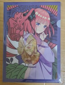 五等分の花嫁 花札 クリアファイル 二乃