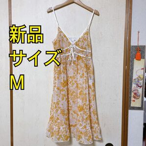 ジエンポリアム THE EMPORIUM 新品 未使用 キャミソール ワンピース 花柄 キャミソールワンピース