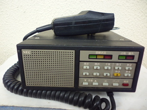 NEC MCA無線機　TR５M１D-１A型　電源OKジャンク