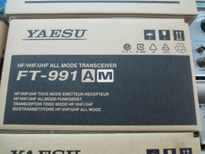 ＹＡＥＳＵ　ＦＴ−９９１ＡＭ　 ＨＦ／５０／１４４／４３０ＭＨｚ　オ−ルモ−ド　新品　（純正液晶保護フイルムプレゼント）