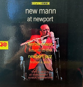 【LP】HERBIE MANN/ NEW MANN AT NEWPORT　US盤