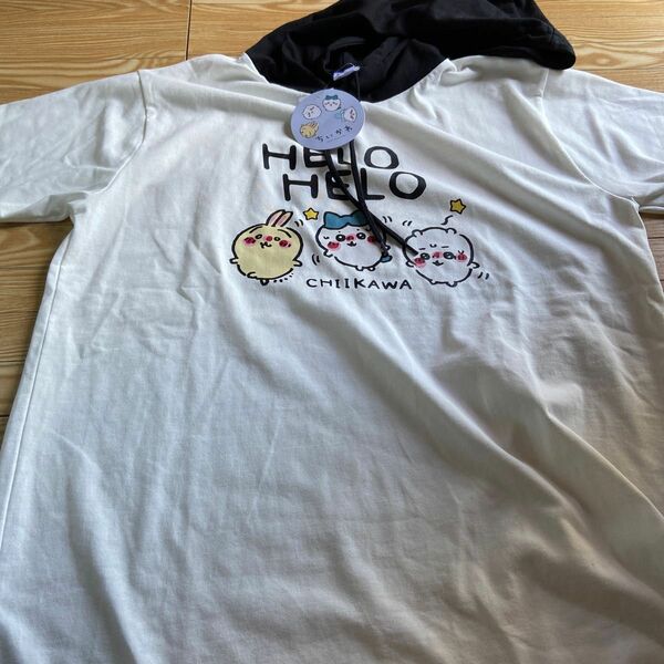 ちいかわ　パーカーTシャツ　Mサイズ