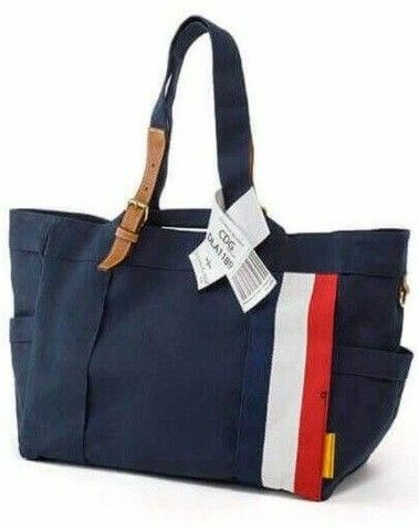 新品激レア【DOUBLELOOP】JOURNEY resort tote “LARGE”「ドイツ×カーキ」 / 帆布トートバッグ