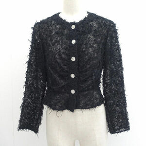 * Chanel 22A Short blouse lace bra k jacket here Mark P73157 (0220458581)