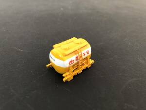 *TOMIX UT1 shape tanker container forest . milk ( yellow + white obi ) type UT5A-113 ( model shop Special made )