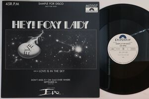 LP Eve Hey! Foxy Lady MI3107PROMO POLYDOR プロモ /00260