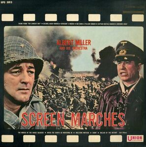 LP Albert Miller & His Orchestra Screen Marches UPS5015 UNION RECORDS /00260