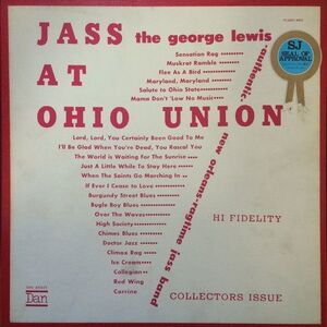 2LP George Lewis Ragtime Jass Band Jass At Ohio VC80018002 DAN Japan Vinyl /00700