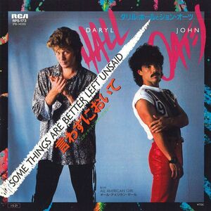 7 Daryl Hall & John Oates Some Things Are Better Left Unsaid / All American Girl RPS173PROMO RCA プロモ /00080