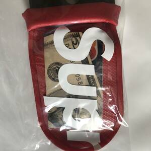 新品 未使用 国内正規品 ◆ Supreme Sealline See Pouch Small/Red/赤 ◆ 18ss Week16 代官山店舗購入商品