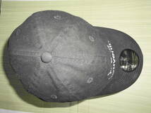 (いーB2-116)NEWERA　ニューエラー　黒　ブラック　帽子　５８㎝　中古品_画像2