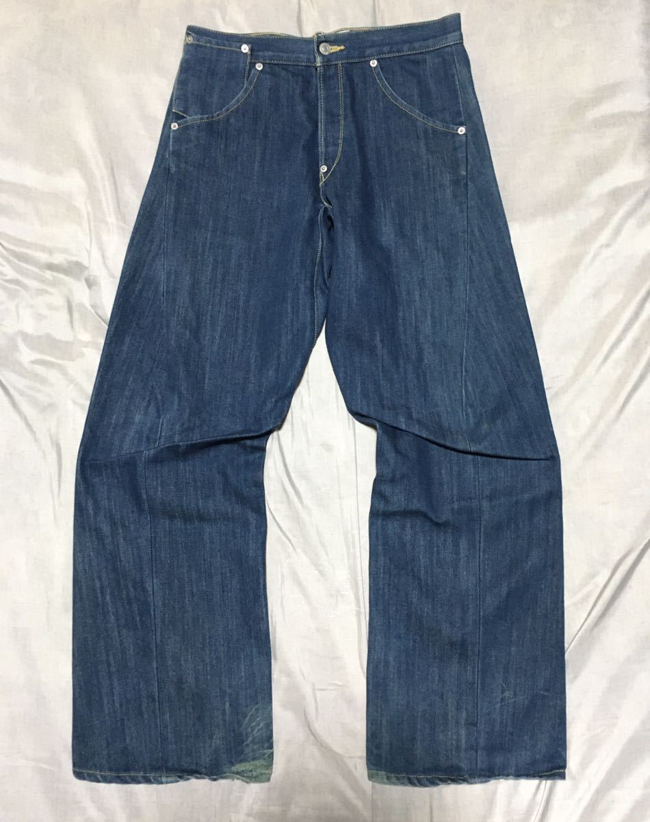 初期 1st リーバイス エンジニアード ルーズ 立体裁断デニム levi's