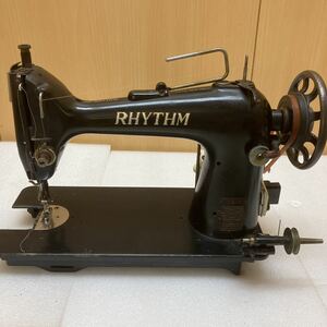 XL6759 RHYTHM リズム 黒ミシン TA-1 アンティーク レトロ