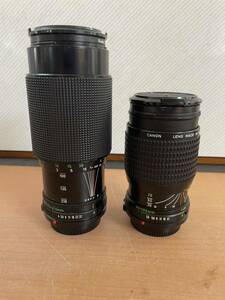 QW2038 美品　Canon MARUMI カメラレンズ　35-105mm 1:3.5-4.5 marumi　58ｍｍ　MC-1B　Kenko SKYLIGHT (1B) 58mm 2個 動作未確認 0630