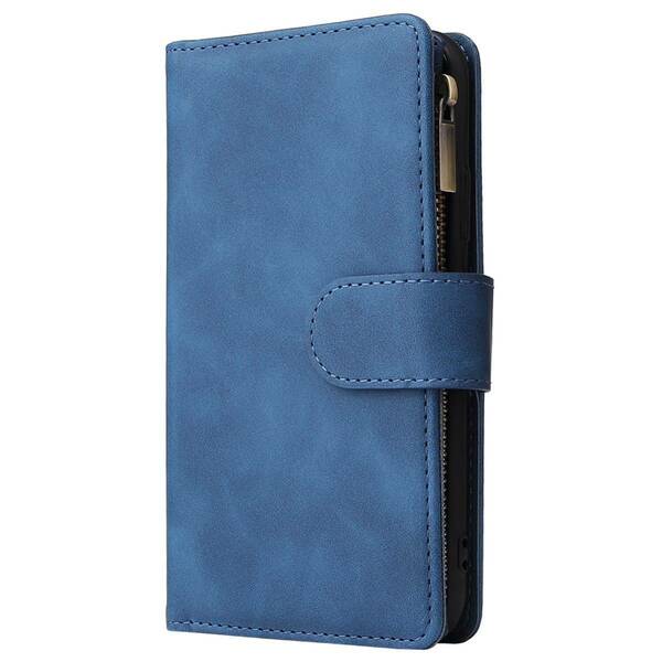 Galaxy Note20 Ultra レザーケース ギャラクシー ノート20 ウルトラ ケース SC-53A 手帳型 カード収納 お財布付き ストラップ付き ブルー