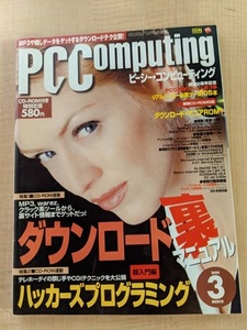 PC Computing（ピーシー・コンピューティング） 1999年3月号 CD-ROMなし 特集：ダウンロード裏マニュアル