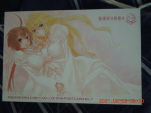 セキレイ ポストカード / SQUARE ENIX COMIC COLLECTION POST CARD No.7 / 極楽院櫻子 イラストカード