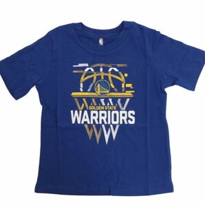 エヌビーエー（NBA）バスケットボールウェア ウォリアーズTシャツ 120cm