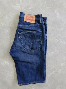 2000年代製 Levi's リーバイス Lot.502 ハーフパンツ 紙パッチ 28インチ デニムパンツ ジーンズ