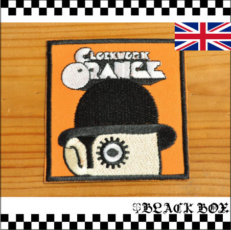 Британский импортный патч Clockwork Orange MODS PUNK England GB 356, шитье, вышивка, пластырь, Материал отделки, пластырь