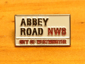 英国 インポート Pins Badge ピンズ ピンバッジ ラペルピン ABBEY ROAD NW8 アビイロード アビーロード ビートルズ イギリス uk 208-2