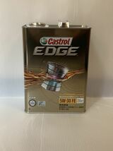 ●送料無料●カストロール エッジ 5w30 FE 4L/1缶 Castrol EDGE チタニウム チタン 全合成油 ガソリン ディーゼル 省燃費 エコ_画像1