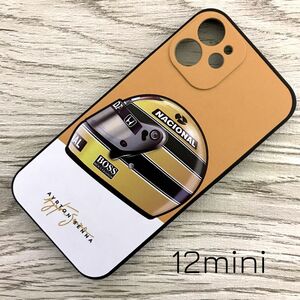 アイルトン・セナ ヘルメット iPhone 12 mini ケース F1 マクラーレン ホンダ ブラジル