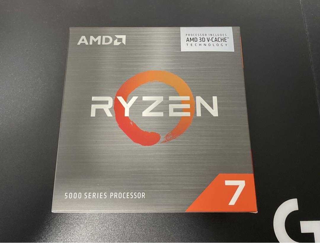 新品未使用】AMD Ryzen 7 5800X3DBOX【国内正規品】-