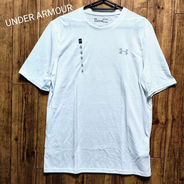 新品 UNDER ARMOUR アンダーアーマー 半袖 Tシャツ 白