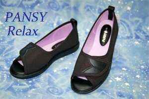 SALE【Pansy Relax】パンジーリラックススニーカー#2105 ブラック M ◆新品