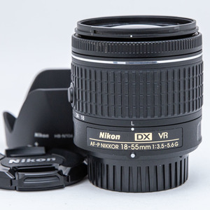 Nikon AF-P DX 18-55mm F3.5-5.6 G VR　【管理番号007355】