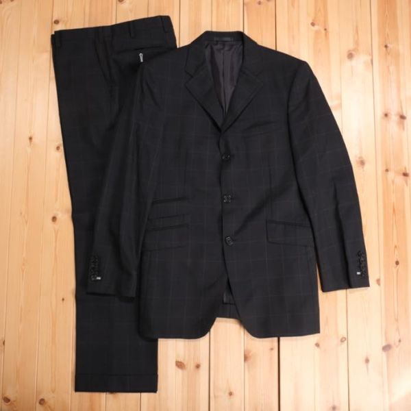 極美品☆確実正規品 定価10万 バーバリーブラックレーベル 3B シングル