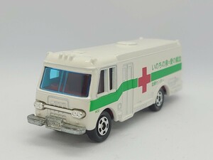 トミカ いすゞ 献血車 はたらく自動車コレクションよりセット単品 中古 いすず a567