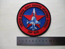 【送料無料】アメリカ海軍FIGHTING WEAPONS SCHOOL戦闘機兵器学校パッチF-5教官ワッペン/PATCHトップガンTOP GUN NFWSトムキャットNAVY M94_画像8