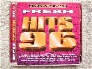 B【 オムニバス洋楽 FRESH HITS 96 ２枚組ＣＤ 】CDは４枚まで送料１９８円