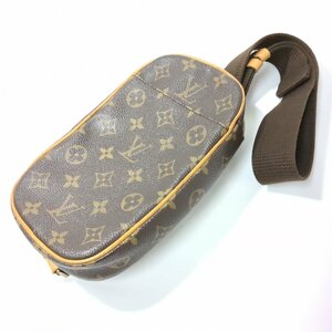 LOUIS VUITTON ルイ・ヴィトン ポシェット ガンジュ モノグラム ボディバッグ ウエストポーチ ユニセックス M51870