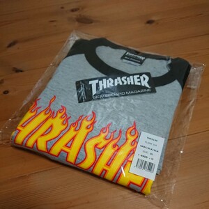 スラッシャー ラグラン THRASHER ラグランTシャツ XLサイズ