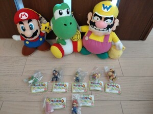 スーパーマリオ　マリオパーティ　ぬいぐるみ　フィギュア　マスコット　ストライプ　全種　セット　レトロ　バンプレスト　バンダイ