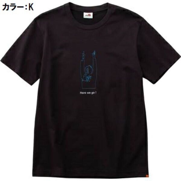 エレッセ 半袖シャツ 黒 ユニセックスM 定価8800円 男女兼用 EH121108