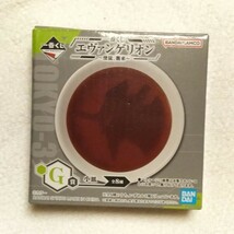 ◆新品 未使用　EVANGELION　一番くじ　エヴァンゲリオン　使徒、襲来　NERV　小皿　G賞　バンダイ　BANDAI　アニメグッズ　ANIME　シンジ_画像2