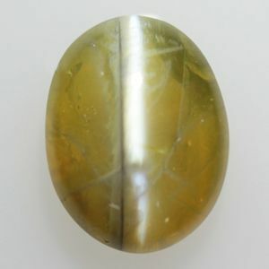  Brazil production natural kliso beryl cat's-eye 1.22ct oval loose {ov_120size}